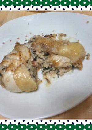 おから人参ヒジキin鶏つつみ焼き♥-レシピのメイン写真