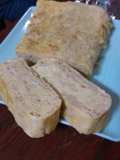 鶏そぼろで卵焼き-レシピのメイン写真