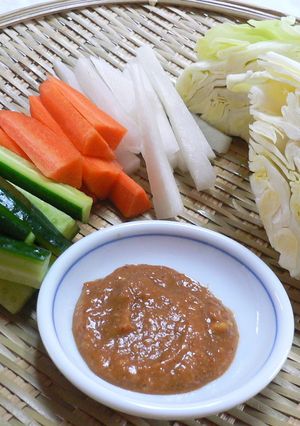野菜と一緒に！秘伝の味噌ダレ-レシピのメイン写真