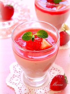 ✿いちごムース✿-レシピのメイン写真