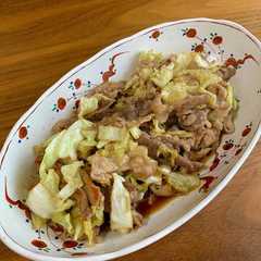 簡単☆キャベツと豚肉の炒め煮-レシピのメイン写真
