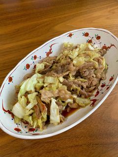 簡単☆キャベツと豚肉の炒め煮-レシピのメイン写真