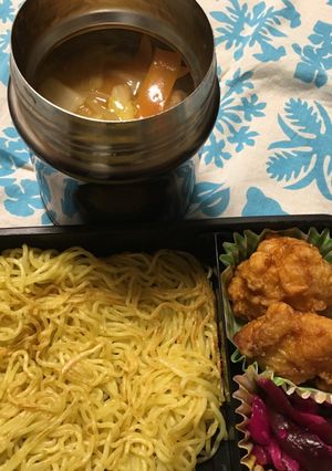 ♡今日のお弁当♡あんかけ焼きそば-レシピのメイン写真
