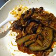 レトルトなしで麻婆茄子!