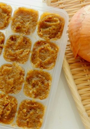 【野菜ピュレ】飴色玉ねぎ（介護食）-レシピのメイン写真