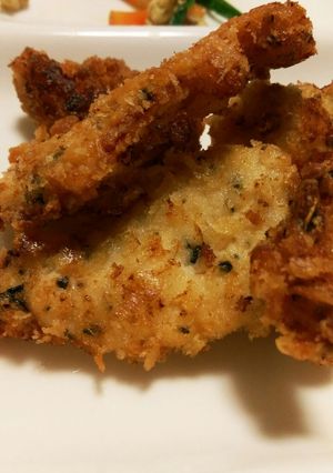 (塩分制限の方へ)バジル香るチキンカツ-レシピのメイン写真