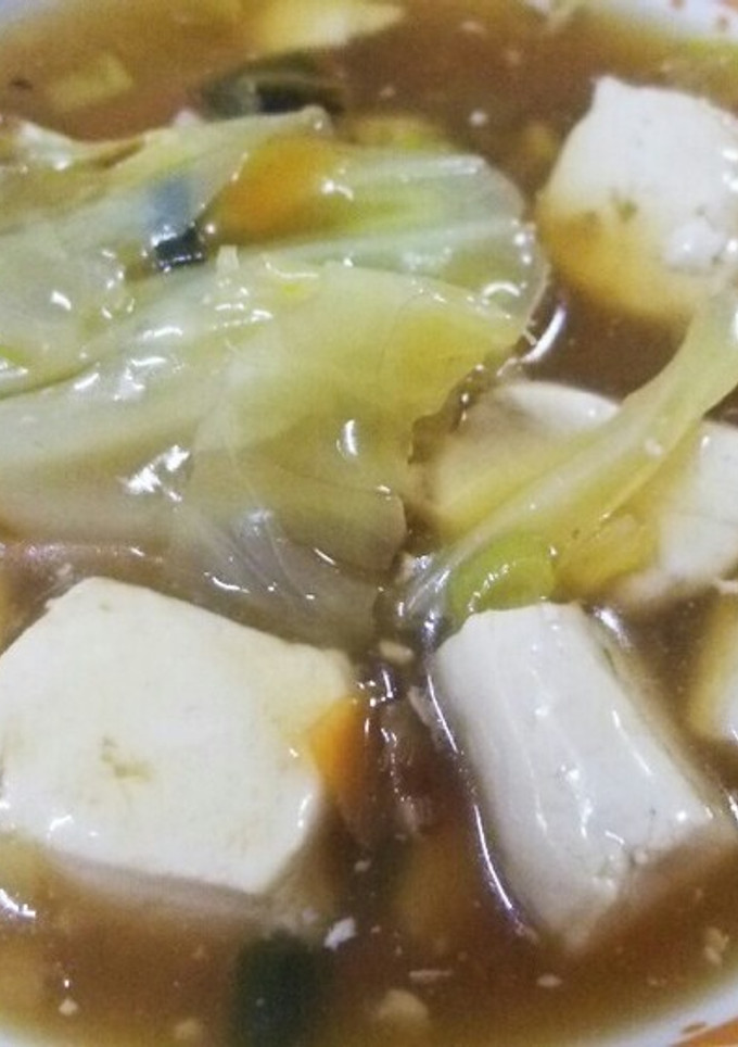 中華風豆腐のとろとろ煮♡-レシピのメイン写真