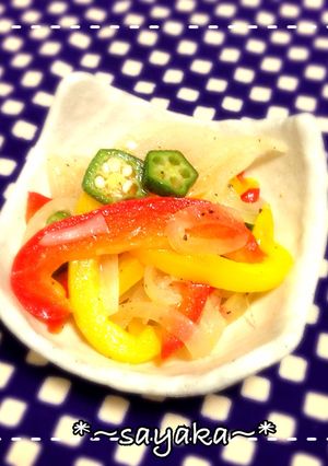 彩り温野菜のマリネ-レシピのメイン写真