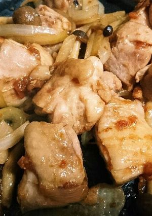 さっぱり?こってり?鶏梅焼き肉-レシピのメイン写真