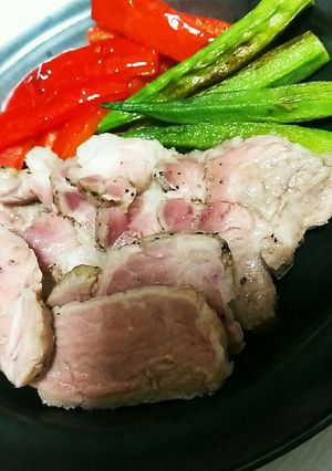 簡単絶品♪炊飯器でローストポーク-レシピのメイン写真