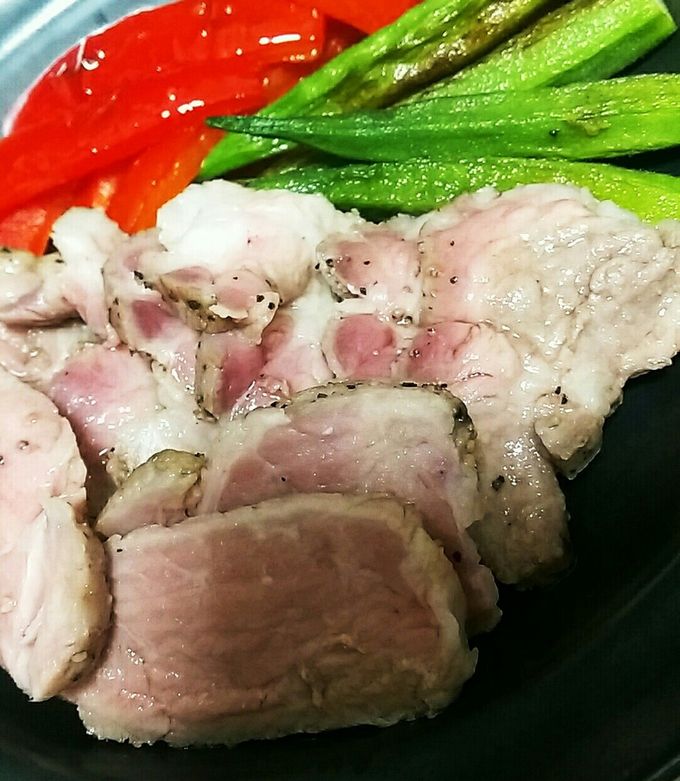 簡単絶品♪炊飯器でローストポーク-レシピのメイン写真