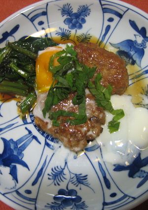 大葉にんにく醤油で豚挽き肉のつくね♪-レシピのメイン写真