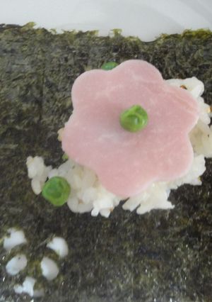 ハムの手巻きごはん-レシピのメイン写真