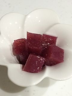 簡単★チアシード入りジュースで寒天ゼリー-レシピのメイン写真