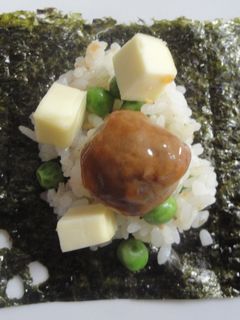 ミートボールの手巻きごはん-レシピのメイン写真