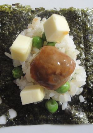ミートボールの手巻きごはん-レシピのメイン写真