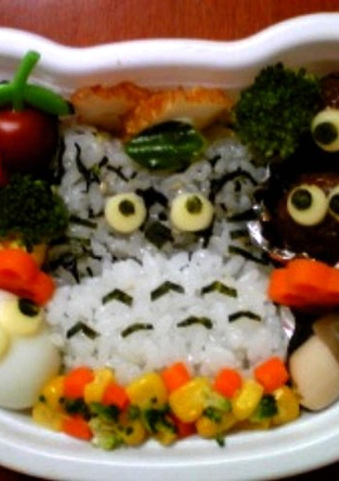 森の中のトトロ☆弁当-レシピのメイン写真