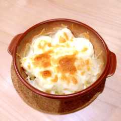 รูปของ 我が家で大人気☆明太ポテトチーズ焼♡