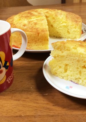 ふわふわ♡さつまいもケーキ-レシピのメイン写真
