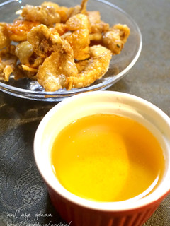 パリパリ鶏皮せんべい&簡単絶品魔法の鶏油-レシピのメイン写真