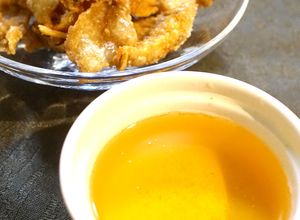 パリパリ鶏皮せんべい＆簡単絶品魔法の鶏油-レシピのメイン写真