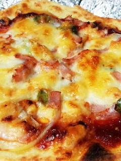 魚焼きグリルで簡単にピザ!-レシピのメイン写真