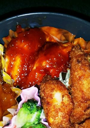 ゆでたまごDEチリソース♪お弁当に⤴⤴-レシピのメイン写真