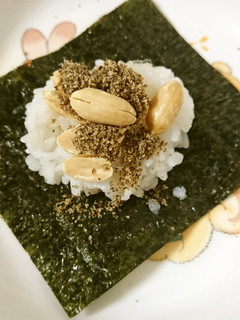 えごまピーナッツの手巻きごはん-レシピのメイン写真
