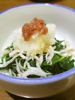ほうれん草としらすのポン酢おろし-レシピのメイン写真