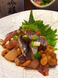 箸が止まらない、絶品酒の肴*鯵納豆-レシピのメイン写真