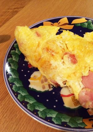 ☆簡単ウインナーオムレツ☆-レシピのメイン写真