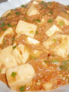 肉味噌を使ってマーボー豆腐もどき-レシピのメイン写真