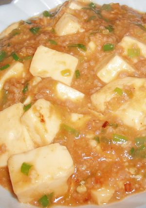肉味噌を使ってマーボー豆腐もどき-レシピのメイン写真