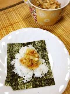ネギ味噌手巻きごはん-レシピのメイン写真