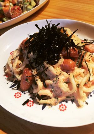 簡単！早い！明太クリーミーうどんパスタ☆-レシピのメイン写真