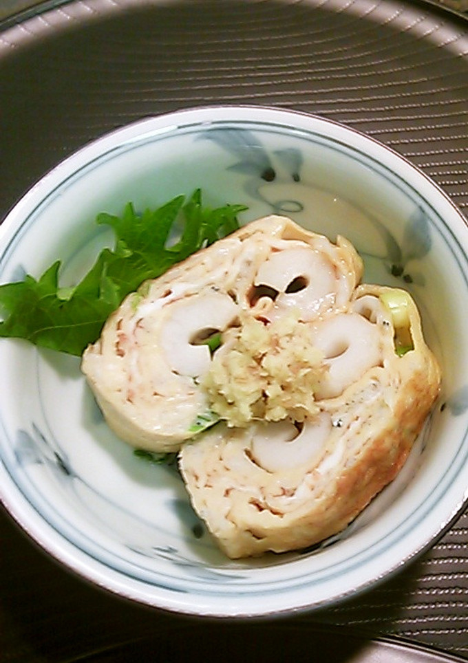 しらすとちくわ入り卵焼き-レシピのメイン写真