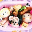 ツムツムガールズ♪キャラ弁(*^-^*)