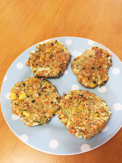 離乳食完了期✩栄養満点お好み焼き-レシピのメイン写真