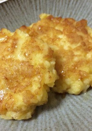 はんぺんで♬ふわふわ卵チーズ焼き-レシピのメイン写真