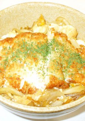 簡単かつ丼！フライパンでかつ丼かつ丼タレ-レシピのメイン写真