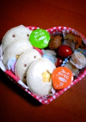 手軽に！ランチパック風・かわいいお弁当☆-レシピのメイン写真