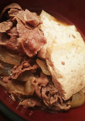 美味し懐かし肉豆腐!-レシピのメイン写真