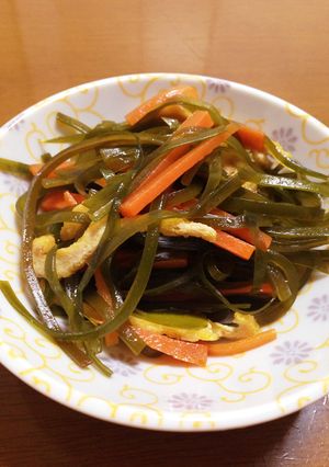 切り昆布の炒り煮-レシピのメイン写真