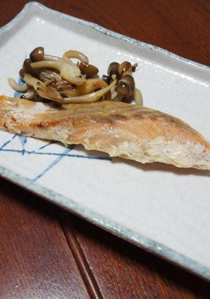 秋鮭のバター焼き-レシピのメイン写真