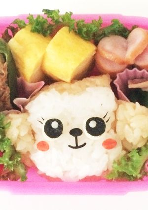 おさるちゃん＊キャラ弁-レシピのメイン写真