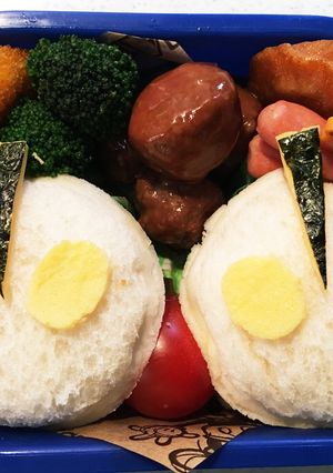 ☆キャラ弁☆サンドイッチ ウルトラマン-レシピのメイン写真