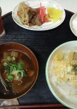 血管プラークダイエット食633（丼朝食）-レシピのメイン写真