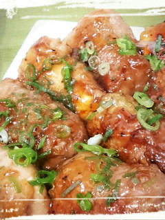 お弁当に☆豚巻き豆腐の照り焼きペッパー-レシピのメイン写真