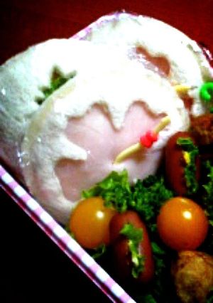 ランチパック風☆ハイビスカス-レシピのメイン写真