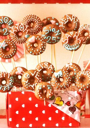 わぁ〜❤︎バレンタインにドーナツ❤︎-レシピのメイン写真